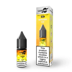 Banana Ice flavour VapeURS 10ml Nic Salts E-Liquid