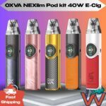 OXVA NEXlim Pod Kit 40W Vape | 1500mAh Battery 2ml Pods OLED E-Cigarette TPD UK