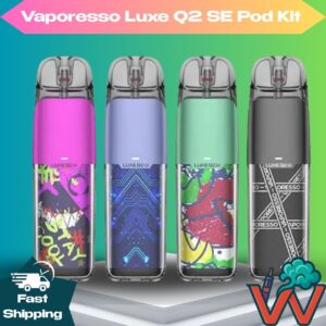Vaporesso Luxe Q2 SE Pod Kit 1000mAh | 2ml Refillable MTL Vape Pen Pod System TPD UK