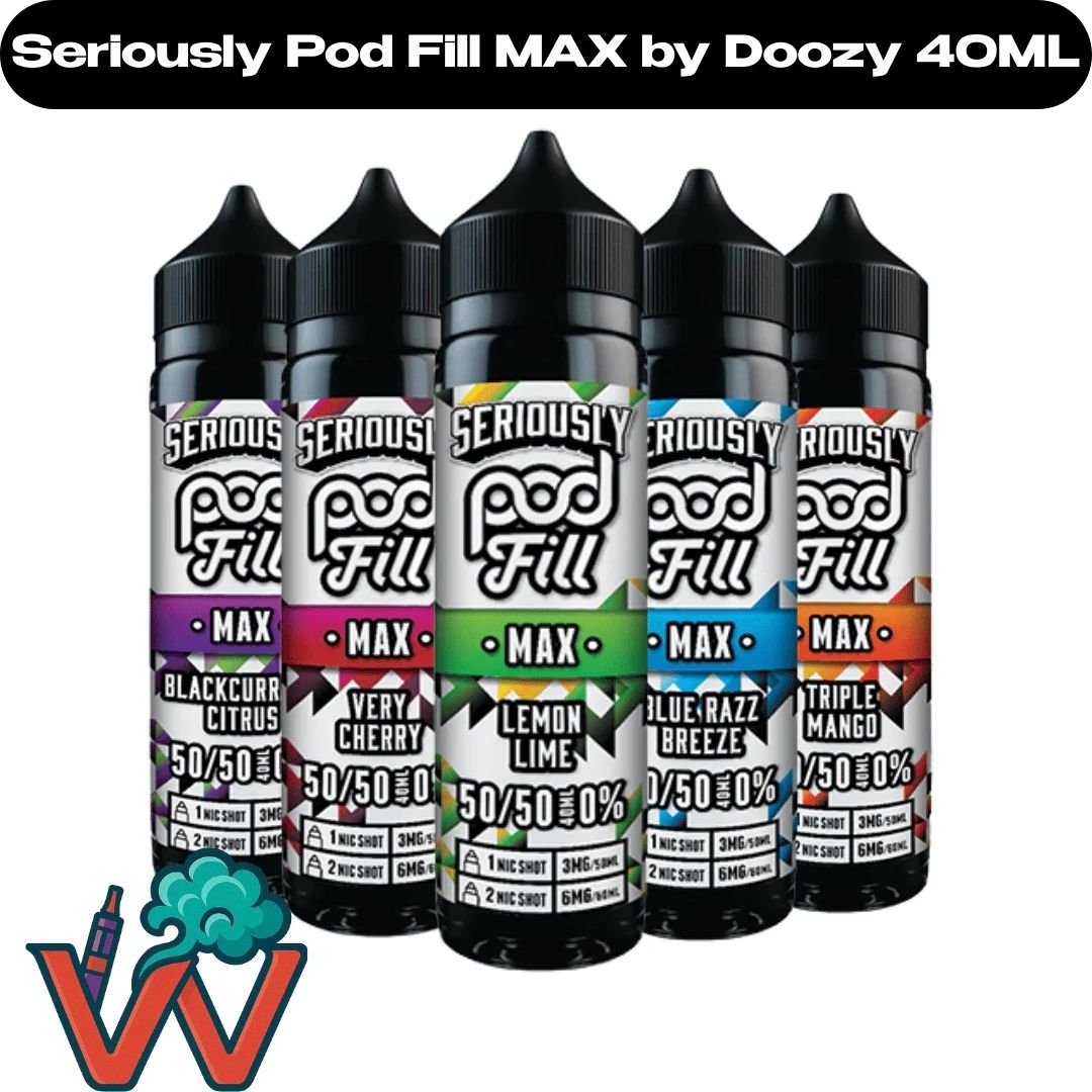 Seriously Pod Fill MAX by Doozy 40ML
