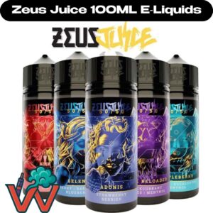 Zeus Juice 100ML E‑Liquids – Premium Vape Juice 0mg Wide Flavour Range