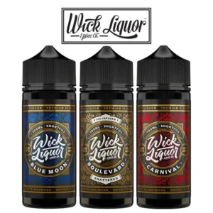 Wick Liquor Boulevard Shattered 100ml Vape Juice 0mg E-Liquid