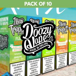 Doozy Tropix Nic Salt E-Liquid 10ml – 10mg / 20mg | 50/50 VG/PG Tropical Fruit Vape Juice UK