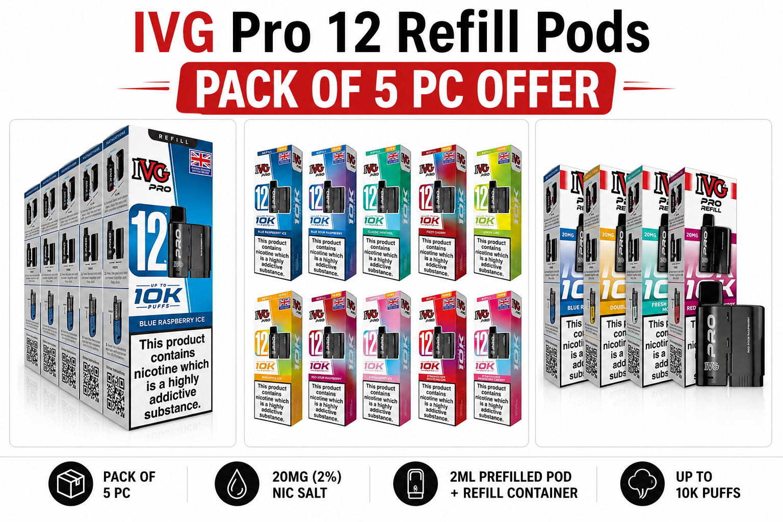 f88c00a2-5516-448e-998c-2f8ac30a86ca IVG Pro 12 Refill Pods