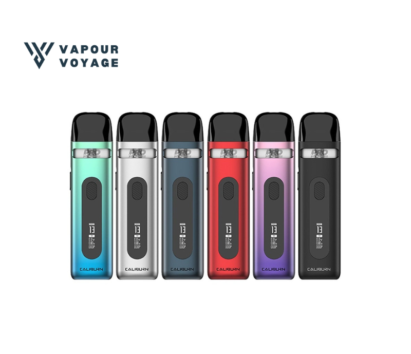 1 Uwell Caliburn X Pod Vape Kit 850mAh OLED Refillable Vape Device UK