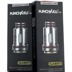 Uwell Nunchaku Replacement Coils 4 Pack Mesh Clapton Sub Ohm Vape Coils UK