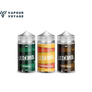 Legends Shortfill E-Liquid 200ml premium high VG vape juice bottle