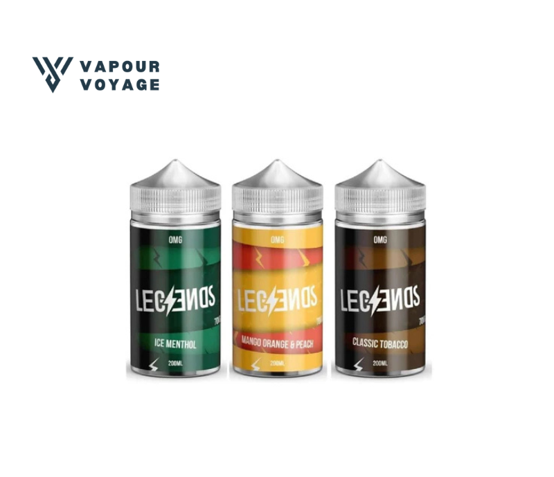 1 Legends Shortfill E-Liquid 200ml premium high VG vape juice bottle