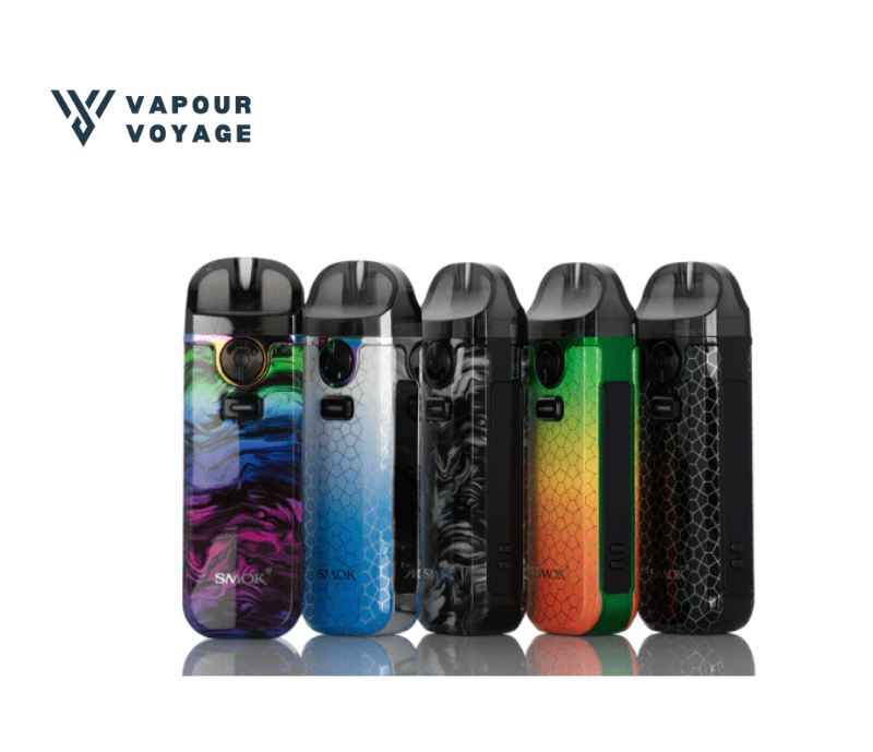 1 SMOK Nord 4 Pod Vape Kit 2000mAh 80W refillable pod vape device with adjustable airflow