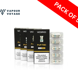 VOOPOO PnP Replacement Coils pack of 5 genuine mesh vape coils for VOOPOO Drag, Vinci and Argus devices