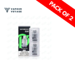 Vaporesso Vibe Replacement Pods 2ml dual mesh refillable pods pack of 2 for Vaporesso Vibe and Vibe SE