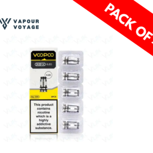 VOOPOO PnP X Replacement Coils pack of 5 genuine mesh vape coils for Drag X2, Drag S2 and Argus Pro 2