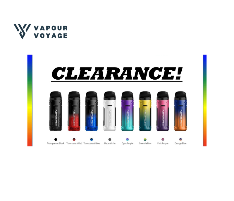 1 SMOK Nord C Pod Vape Kit 50W 1800mAh refillable vape device with OLED display and RPM 2 coil compatibility