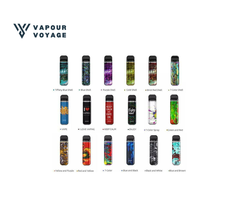 1 SMOK Novo 2 Pod Vape Kit 25W 800mAh refillable vape device with 2ml pod and draw activation
