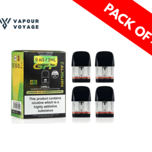 UWELL Caliburn GPP 3ml Replacement Pods refillable mesh pod cartridges for Caliburn G3 G4 and G5 devices